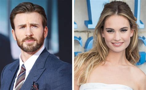 ¿el Capitán América Tiene Nueva Novia Sorprenden A Chris Evans Y Lily