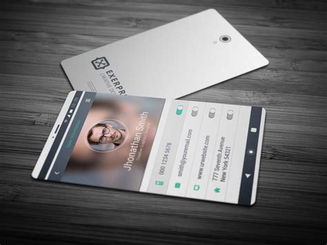 Smart Phone Style Business Card Creative Daddy