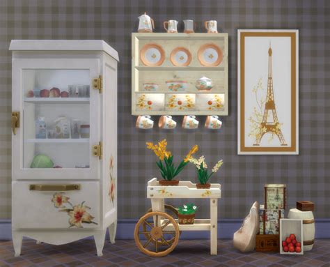 21 meshes and recolors to liven up your kitchen! Shabby Kitchen Clutter 2 at pqSims4 » Sims 4 Updates