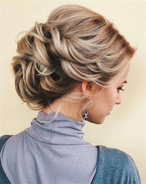 Fresh Wedding Guest Updos For Short Hair For Bridesmaids Stunning And Glamour Bridal Haircuts