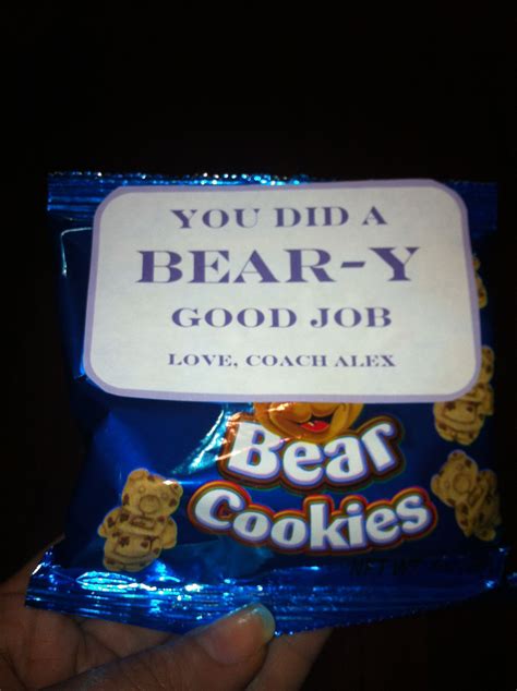Cheerleading Competition Gift Good Job Treat You Did A Bear Y Good