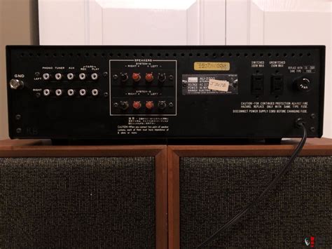 Refurbished Rare 1975 Sansui Au 2200 Integrated Amplifier Powerful Warm