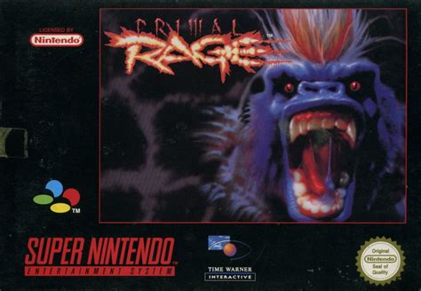 Primal Rage Cover Or Packaging Material Mobygames