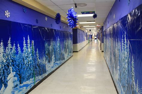 Line The Hallways School Hallway Decorations Christmas Hallway