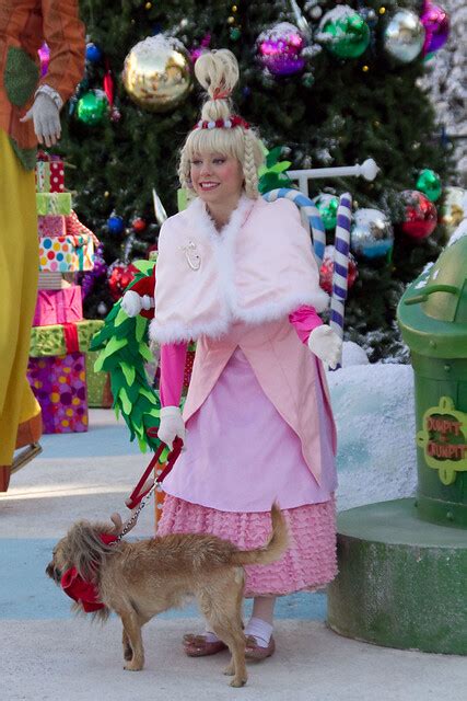 Whoville On The Backlot Cindy Lou Who And Max The Dog Flickr Photo