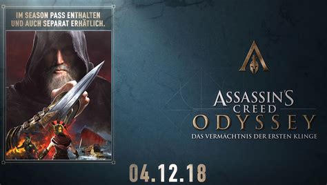 AC Odyssey Das Vermächtnis der ersten Klinge Termin für Kapitel 1