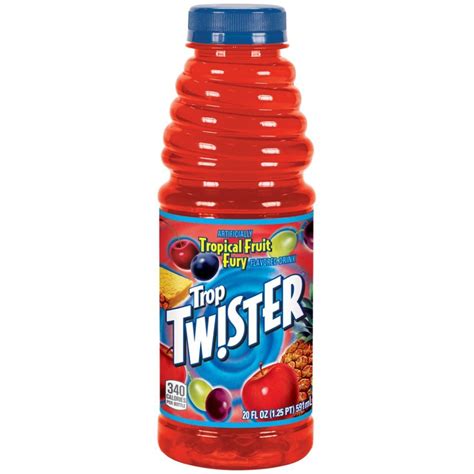 12 Packs Twister Fruit Fury Drink 20 Oz