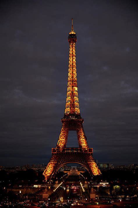Eiffel Tower At Night Photograph By Daniel Troy