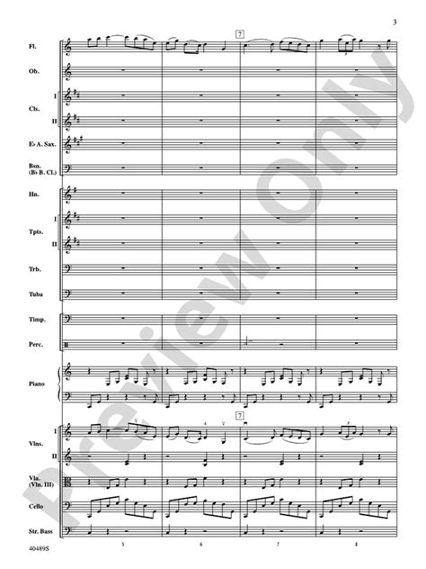 Intermezzo From Carmen Full Orchestra Conductor Score And Parts Georges