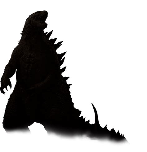 Godzilla Silhouette at GetDrawings | Free download png image