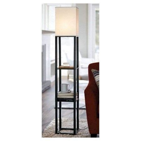 Keep that remote control and a snack at hand or show off your most prized possessions, discover the versatility of a floor lamp with shelf in every room in. Shelf Floor Lamp Brown - Threshold™ | Black floor lamp, Floor lamp
