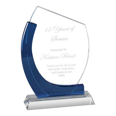 Chesapeake Crystal Award Suburban Custom Awards