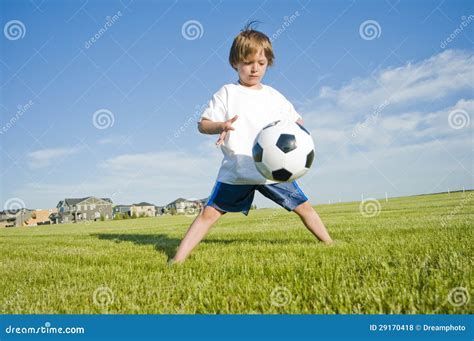Boy Playing With Ball Royalty Free Stock Photos Image 29170418
