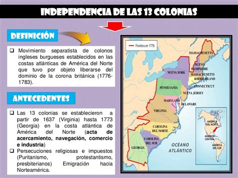Independencia De Las 13 Colonias