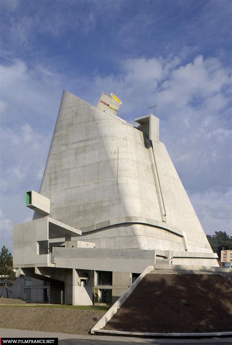 Saint Pierre De Firminy Church By Le Corbusier Film France