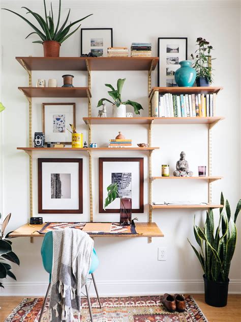 Wall Mounted Shelving Systems You Can Diy Desk Wall Unit Desk Units