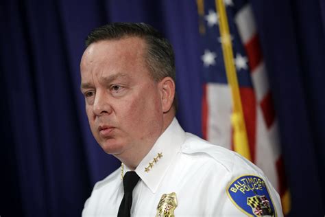 Baltimore Mayor Fires Police Chief Amid Record Homicides Wsj