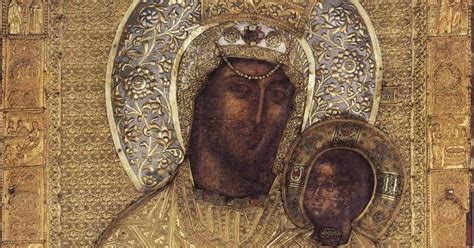 Agion Oros Mount Athos 0052 The Miraculous Icon Of Panagia Vimatarissa Or Ktitorissa Holy