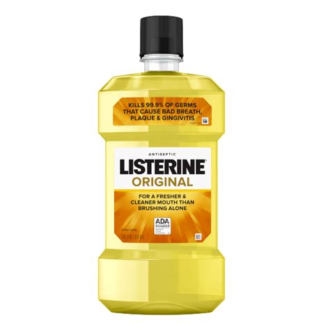 listerine® antiseptic mouthwash original flavor listerine®