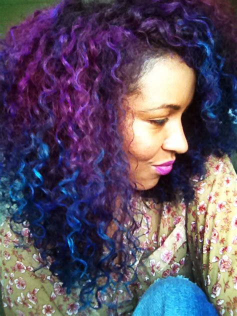 Splat Washables Two Tone Color Purple And Blue I Rock