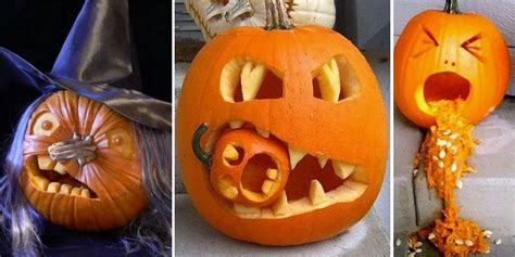 These Are The 80 Spookiest Carving Ideas For Your Pumpkins This