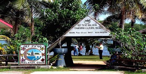 Guam's history has left the island with a diversified and mixed population. Chamorro Culture Experience at Gef Pa'go Village