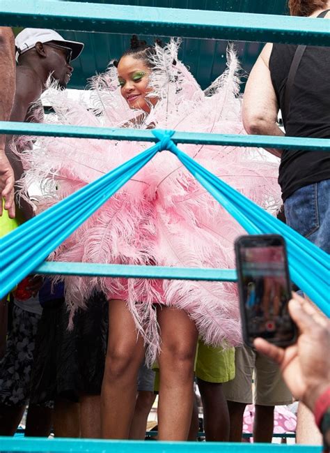Crop Over Festival 2019 See Photos Of Rihanna In Barbados Hollywood Life
