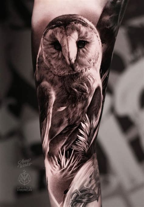 Awesome Owl Tattoo Inkstylemag