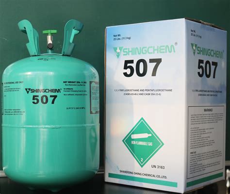 Shingchem High Purity Mixed Refrigerant Gas R507r507a R507c China