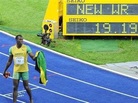 On This Day In Jamaicas Usain Bolt Smashes M World Record In