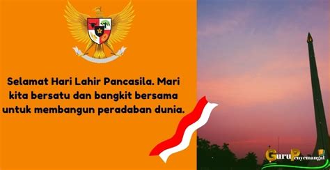 45 Kata Kata Mutiara Hari Lahir Pancasila Menyentuh Hati Lengkap