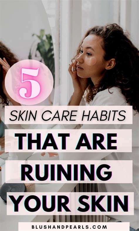 5 Skin Care Habits I Finally Broke Up With