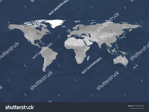Terrain Map Satelite View Globe Similar Stock Illustration Shutterstock