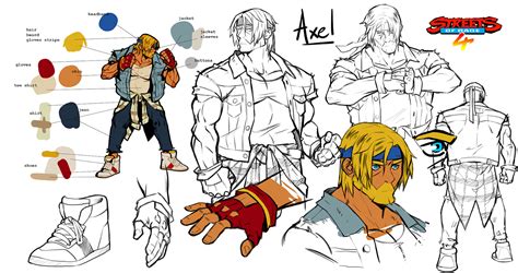 The Art Of Street Of Rage 4 25 Concept Art And Character Designs