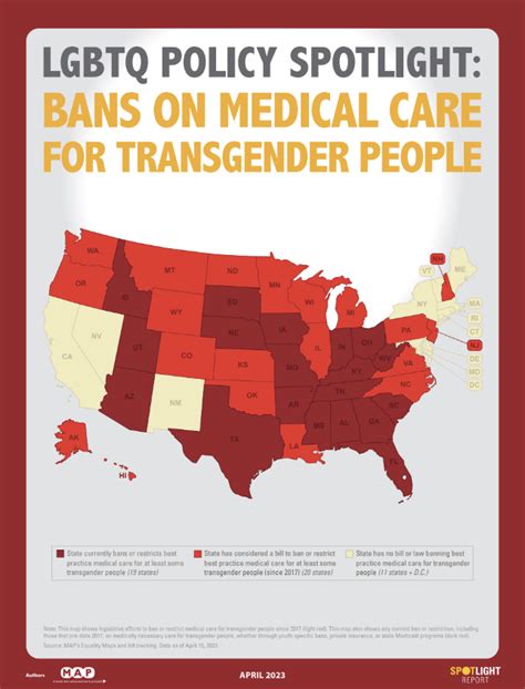 Movement Advancement Project Lgbtq Policy Spotlight Bans On Medical Care For Transgender People