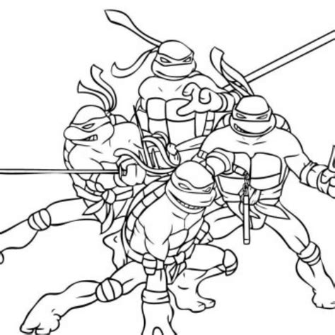 Free TMNT Coloring Pages To Print - Coloring Home