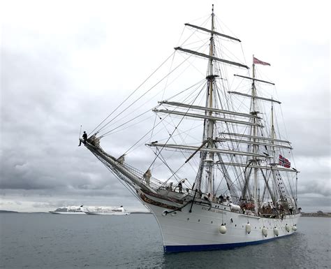 Norwegian tall ship arrives in Kirkwall - The Orcadian Online