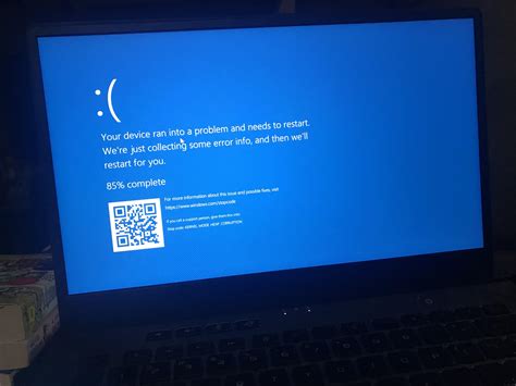 My Laptop Had Two Blue Screens Today Its The First Time Im Worried