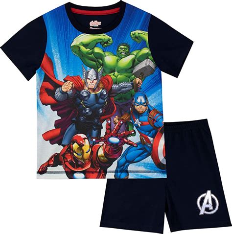Marvel Boys Avengers Pajamas Size 3t Blue Clothing