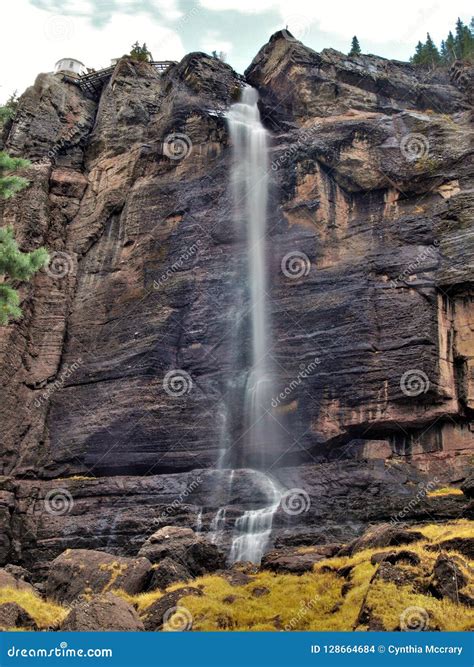Bridal Veil Falls In Telluride Colorado Stock Photo Image Of Travel
