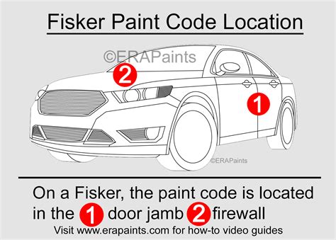 Https://tommynaija.com/paint Color/how To Tell Car Paint Color In Door Jamb