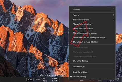 How To Remove News And Interests Widget From Windows 10 Taskbar Gadgets