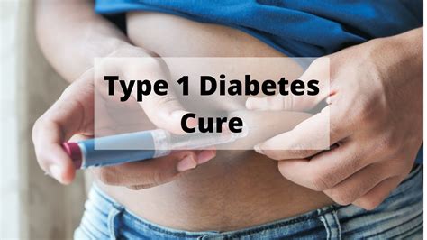 Type 1 Diabetes Cure Is There A Cure For Type 1 Diabetes