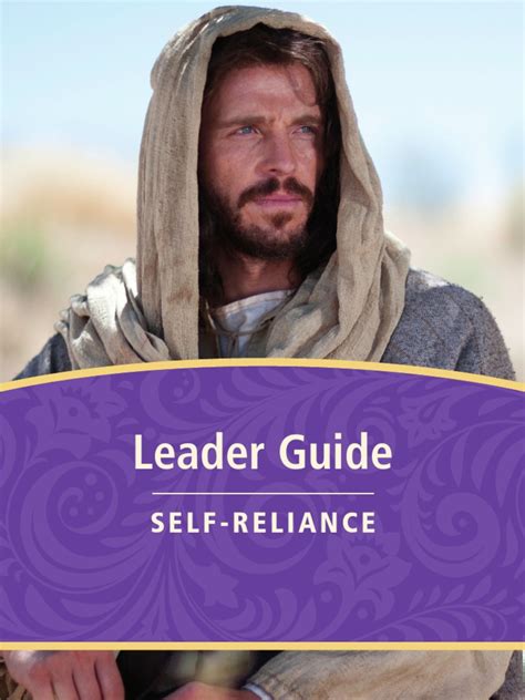 Self Reliance Leader Guidepdf Missionary Lds Church Employment