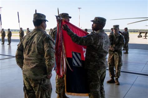 3rd Combat Aviation Brigade Conducts Transfer Of Authority Ceremony