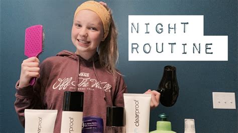 night routine youtube