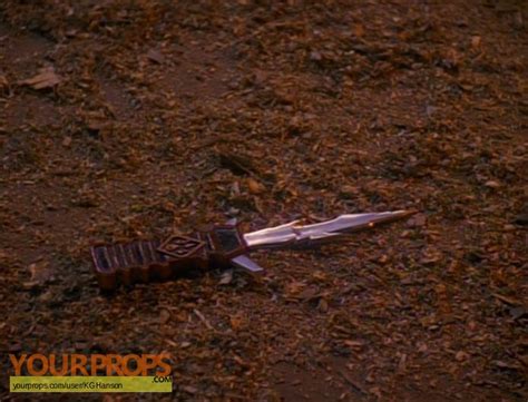 Star Trek The Next Generation Klingon Knife Duras Original Prop Weapon