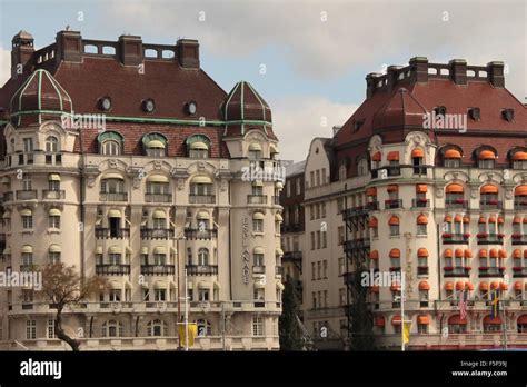 19th Century Buildings Stockholm Stock Photo Royalty Free Image