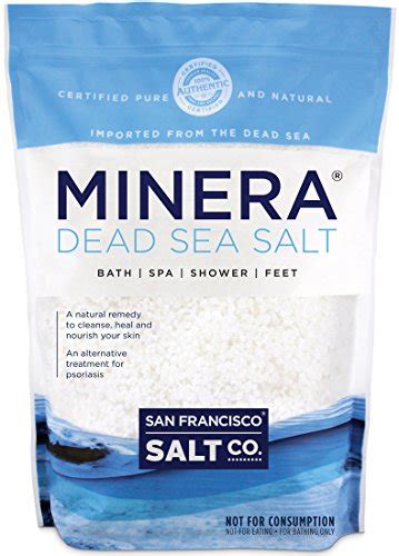 Minera Dead Sea Salt Bulk 10lb Bag Coarse Grain 100 Pure And Certified