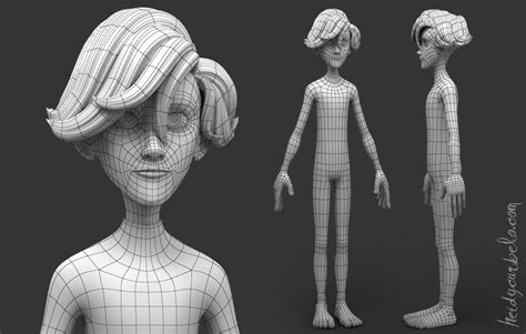 heidy curbelo designer and 3d artist low poly character 3d model character character modeling